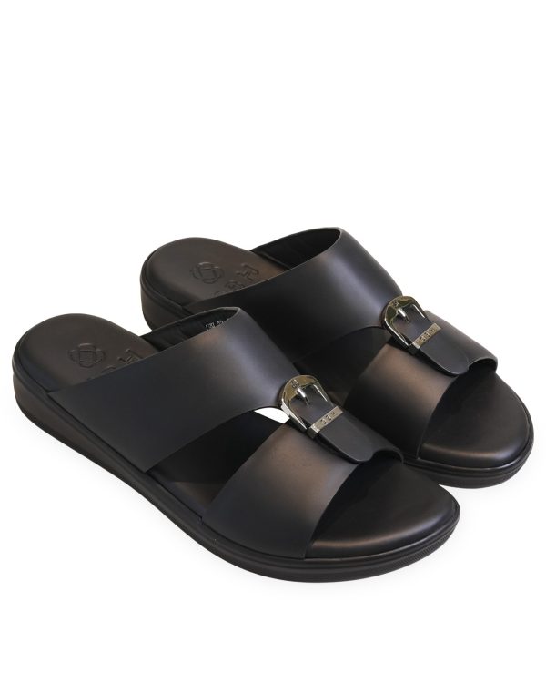 OBH Men Sandals Model 23 Black Color