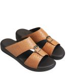 OBH Men Sandals Model 23 Cuoio Color