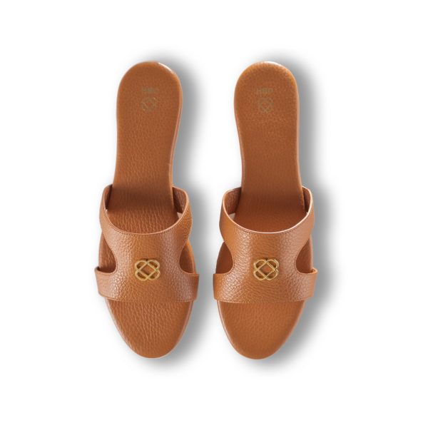 OBH Ladies Sandal 6 Model Tan Color