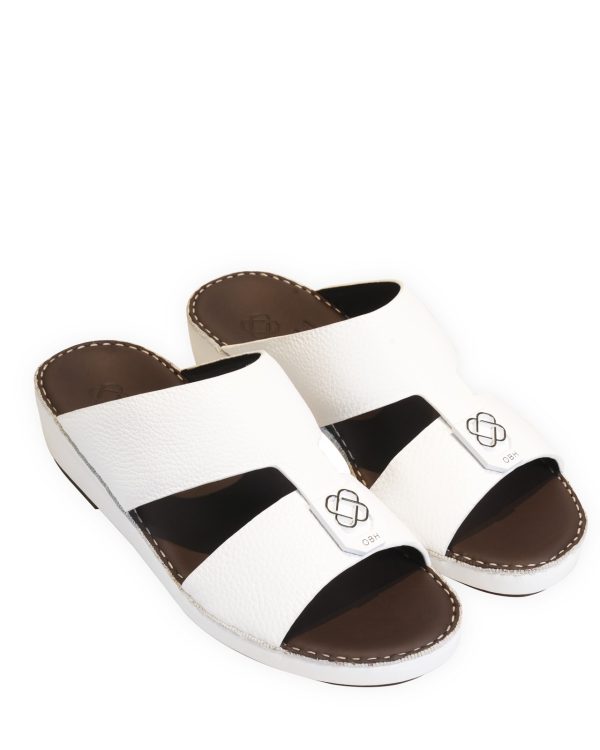 OBH Men Sandal Model 31 White Color