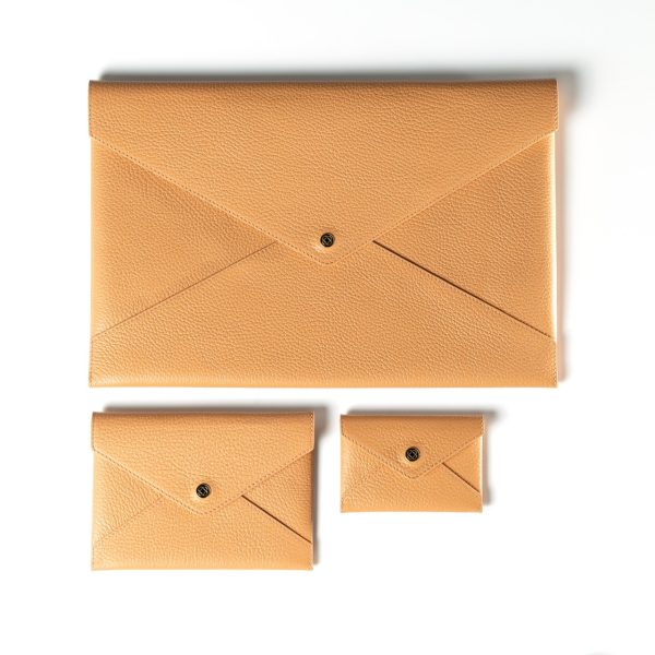 OBH Envelope 3 Pcs Set Beige Color [Small/Medium/Large]