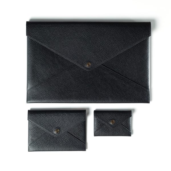 Envelope 3 Pcs Set Black [Small/Medium/Large]