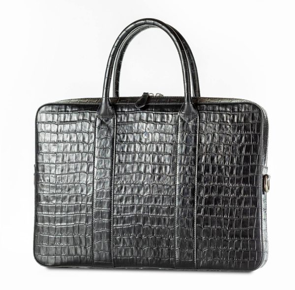 OBH Laptop Case 2 Model Black Croc Color