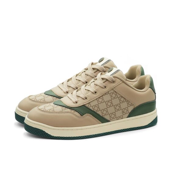 Men Shoe Model A103 Light Khaki Green