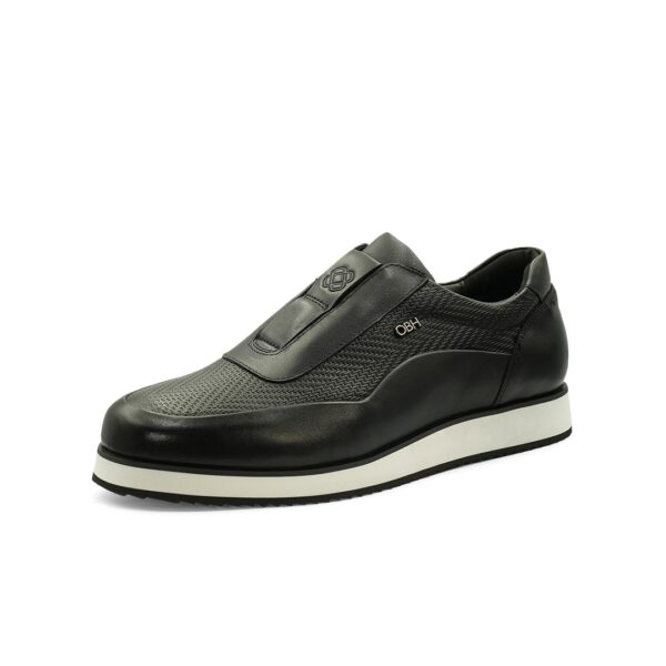 Men Shoe Model A104 Black - Image 3