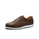 Men Shoe Model A104 Brown Color