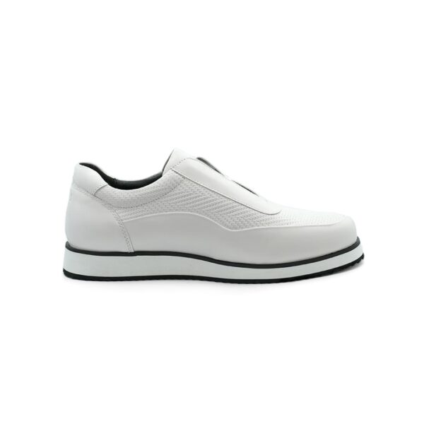 Men Shoe Model A104 White Color - Image 3