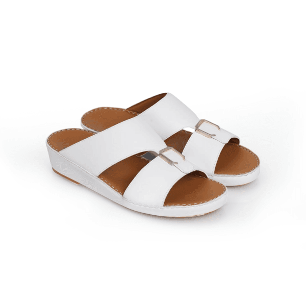 Men Sandal Model 37 White Color