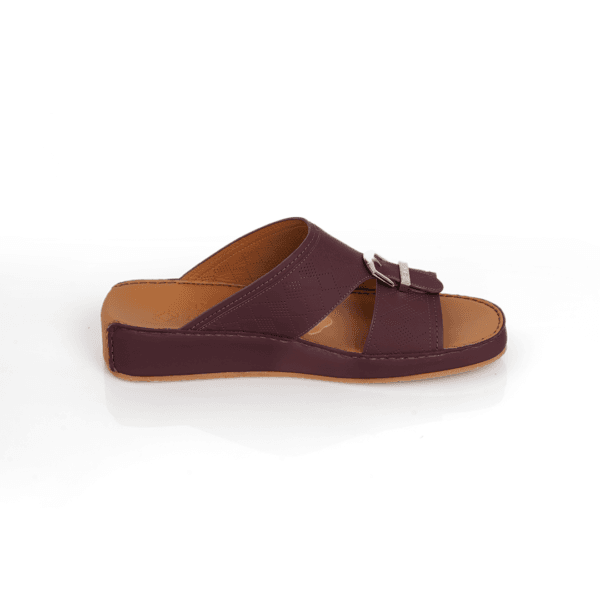 Men Sandal Model 39 Maroon - Image 2